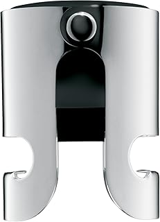 WMF Clever&More Sektverschluss 4 cm, Champagner Verschluss, Sektflaschenverschluss, Cromargan Edelstahl mattiert, Flaschenverschluss