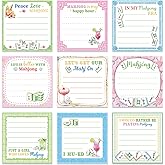 Aposwow Mahjong Sticky Notes Gifts - 9 Pack Mah Jong Notepads 3x4 Inch Gifts for Mahjong Lovers, Mah Jong Self-Adhesive Memo Pads Office School Supplies for Friends Coworkers (450 Sheets)