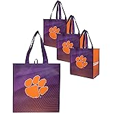 FOCO NCAA Team Logo Reusable Grocery Shopping Bags Totes