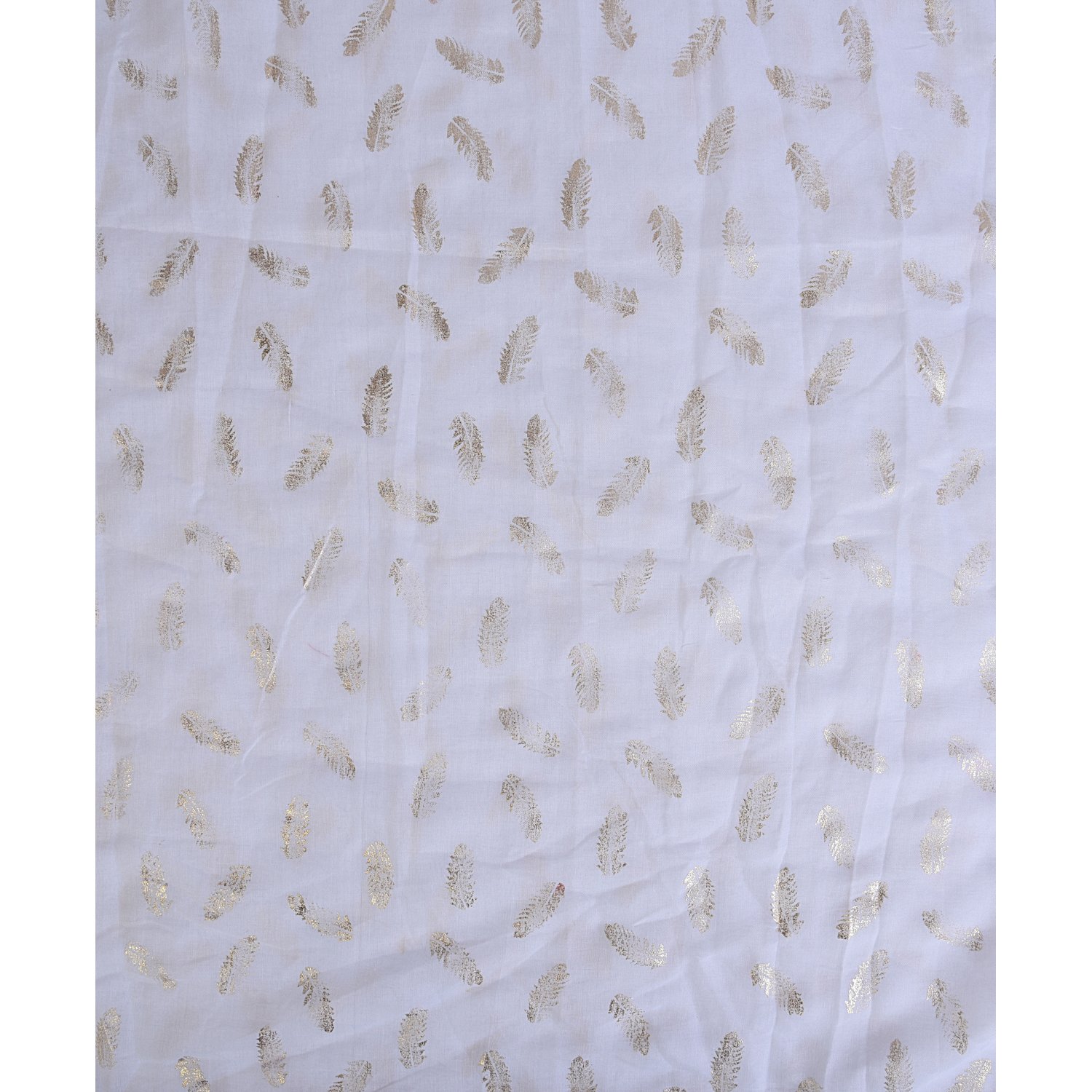 ziva fashion women's white printed stole
