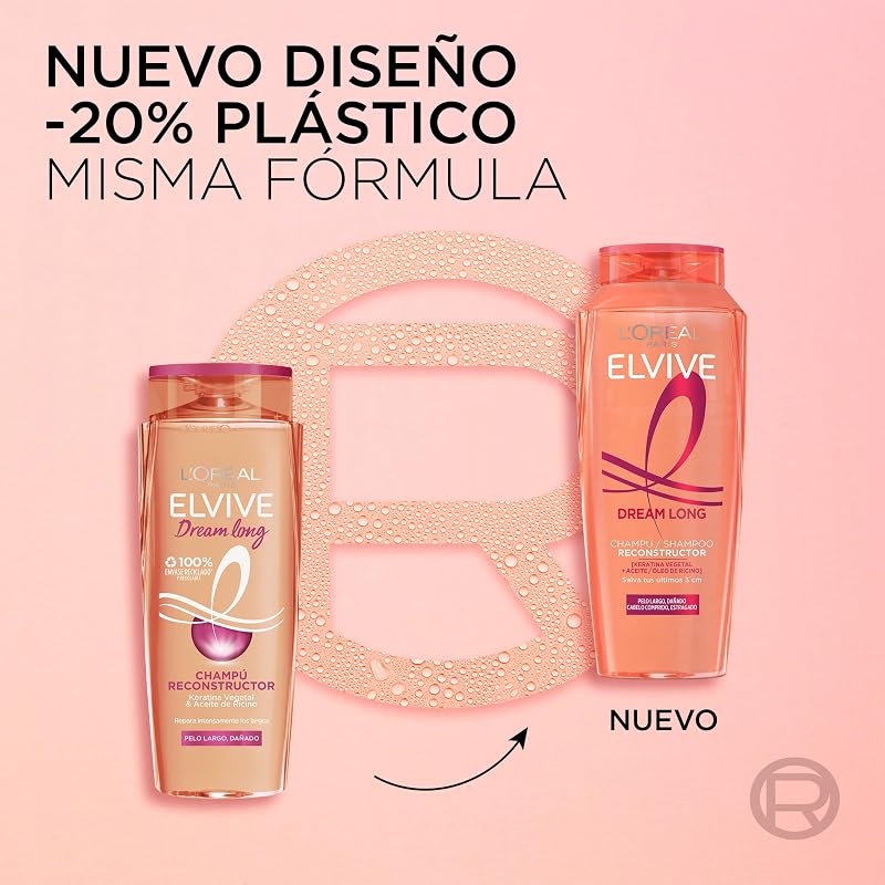 L'Oréal Paris Elvive - Shampoo Dream Long, 400 ml