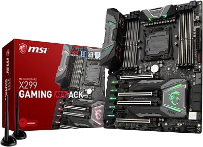 MSI Intel X299 GAMING M7 ACK Motherboard LGA 2066 DDR4 ATX Black