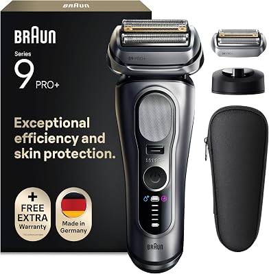 Serie 9 Pro+ Rasoio Elettrico Barba, 9617psi Argento