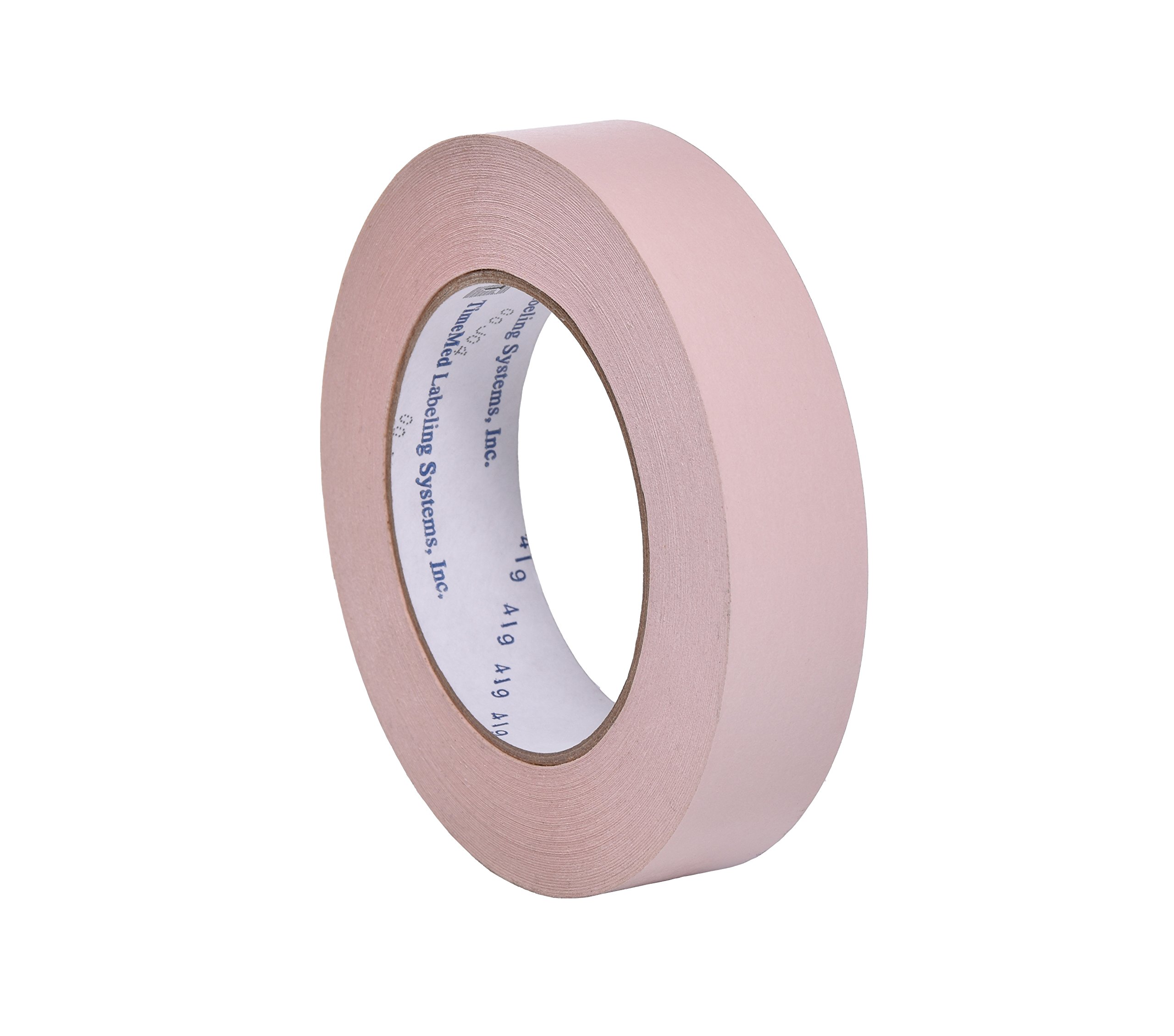 Camlab 1151375 Labelling Tape, 1" Wide, 2160" (55 m) Long, Pink