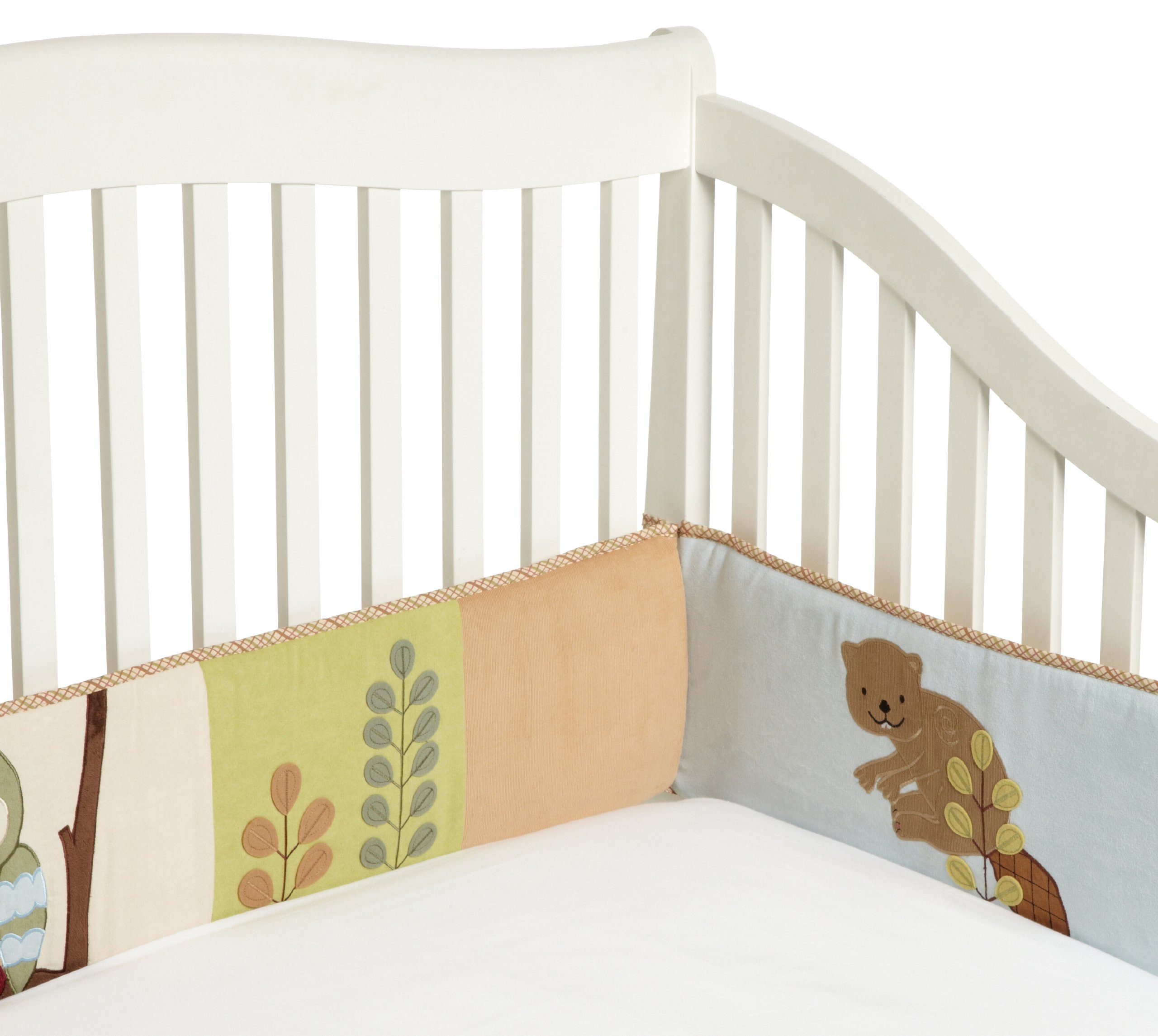 Lambs & Ivy 5 Piece Bedding Set, Enchanted Forest Crib