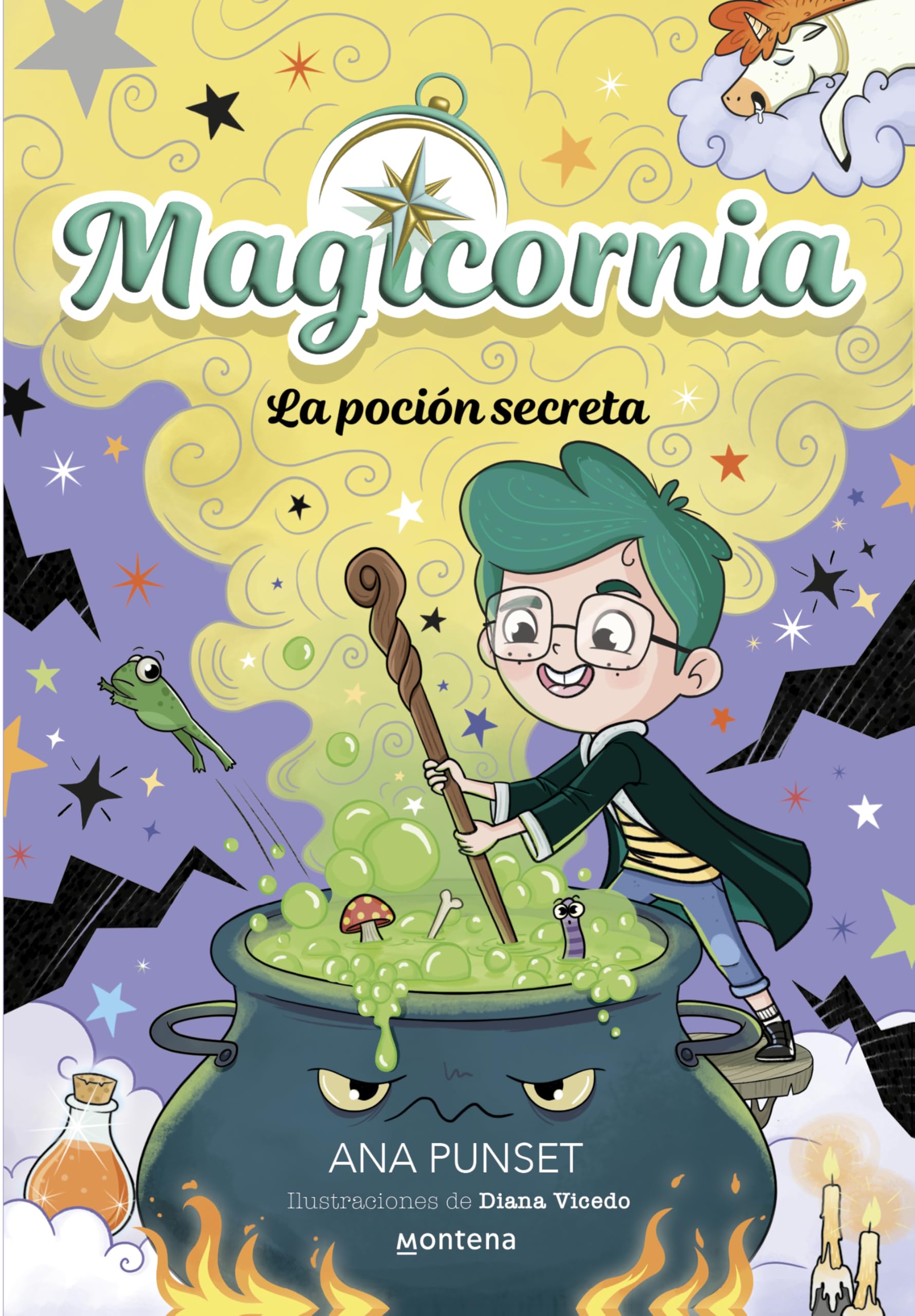 Portada de Magicornia 2 - La poción secreta (Montena)