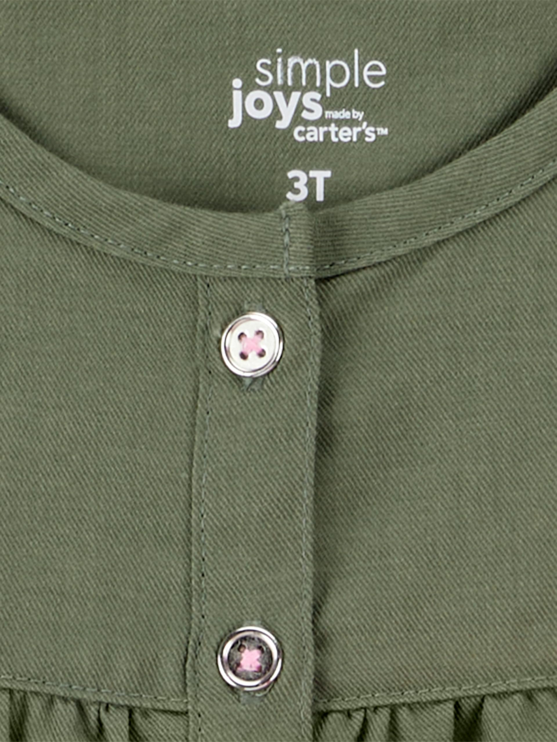 Simple Joys by Carter's girls 4-piece Playwear Set