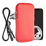 kwmobile Neoprene Phone Bag XL - 6.7/6.8" - 6.7 x