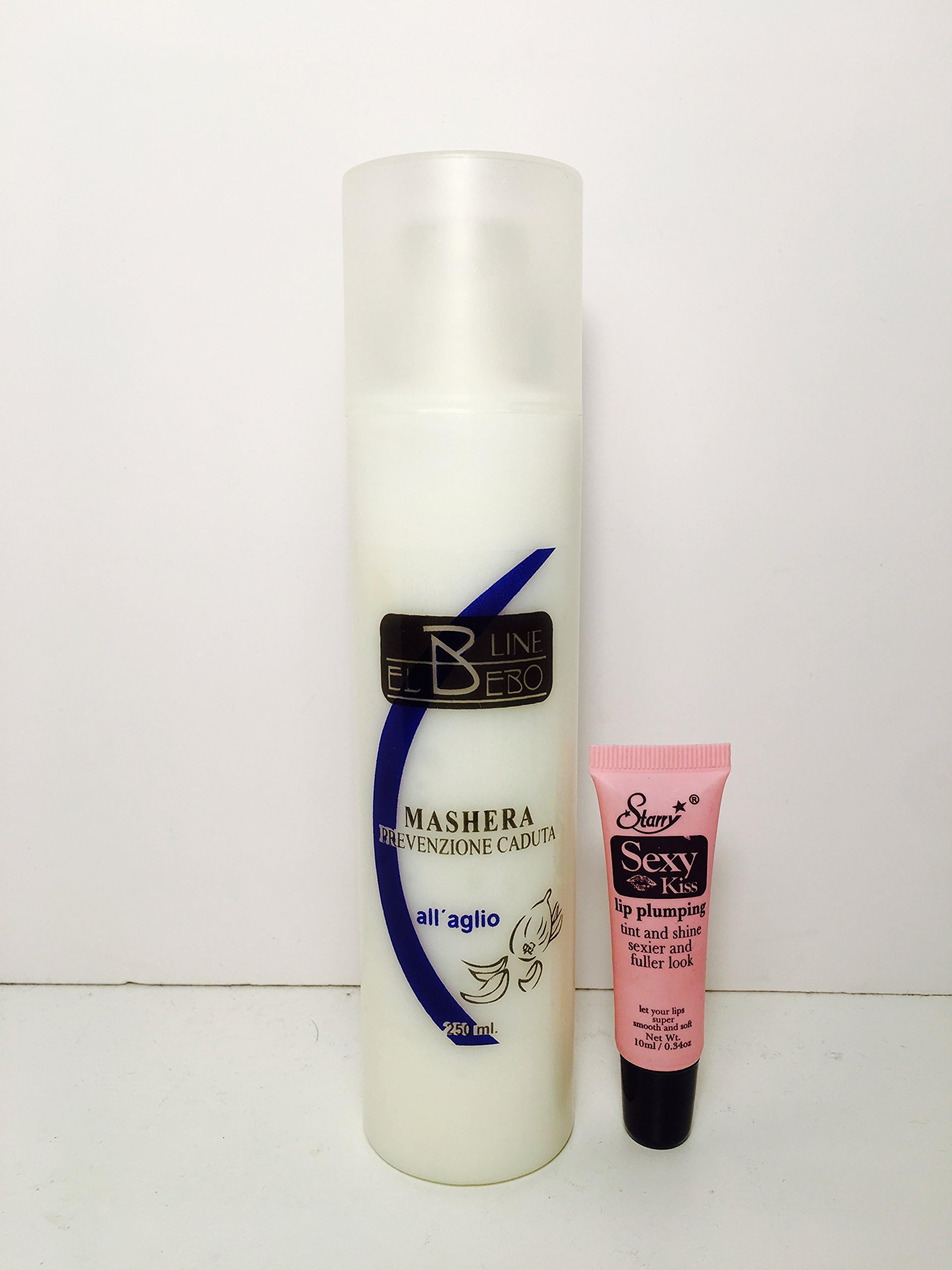 El Bebo Line Hair Loss Prevention Mask with Garlic 250 Ml "Free Starry Lipgloss 10 Ml"