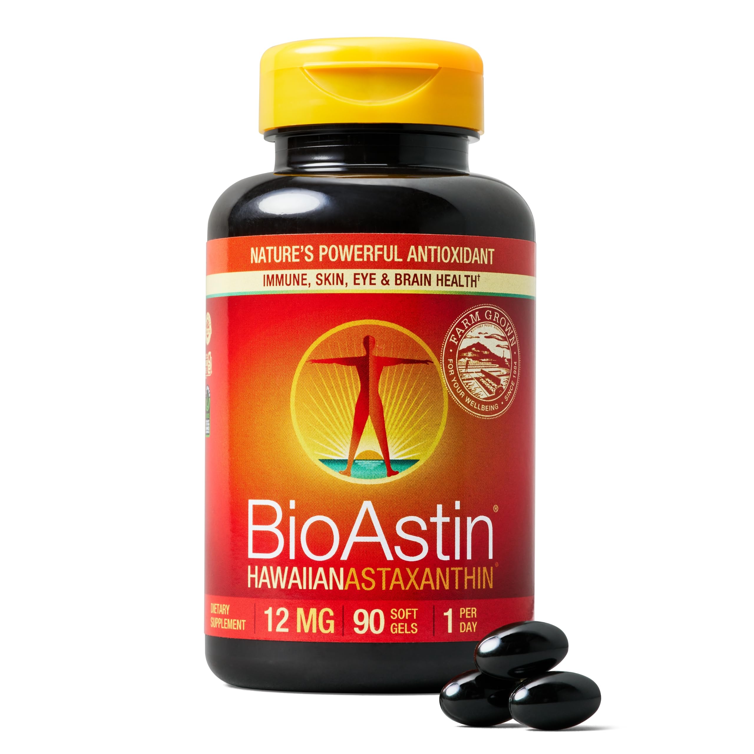 Hawaiian Astaxanthin 12 mg
