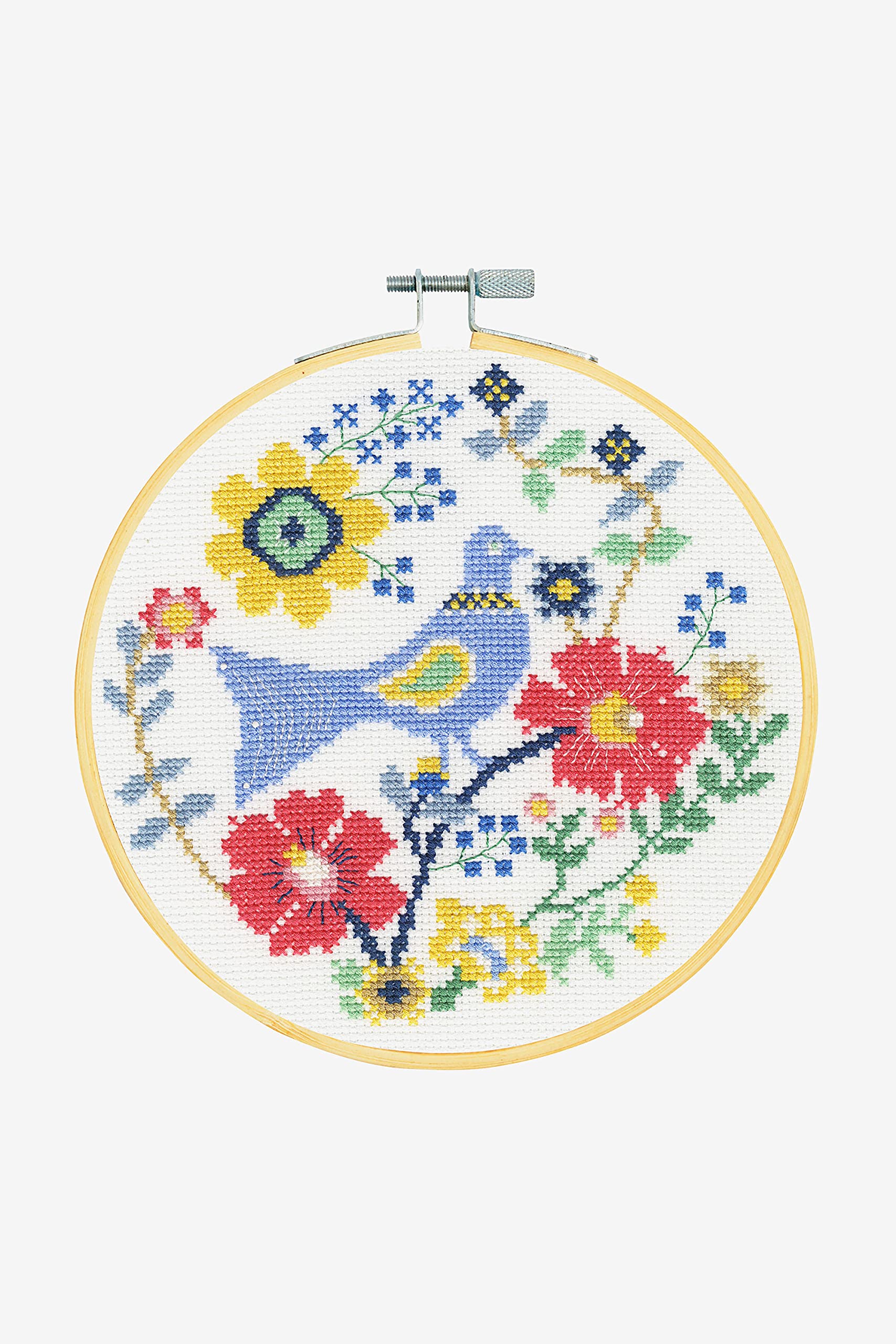 DMC - Floral Bird Cross-Stitch Kit