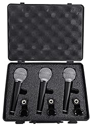 Samson R21 Dynamic Vocal Microphone - 3-Pack with