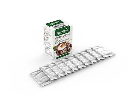 Joghurtferment für authentischen bulgarischen Joghurt – 10 Beutel gefriergetrockneter Starterkulturen