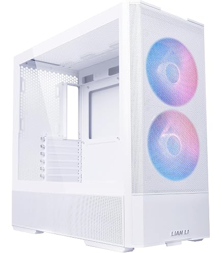 Amazon.com: Fractal Design Pop Air RGB White Tempered Glass Clear