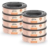 Diaper Genie Bags Refills 270 (Pack of 8) Clean Laundry Scent | Diaper Pail Refills with Max Odor Lock | Holds up to 2160 New