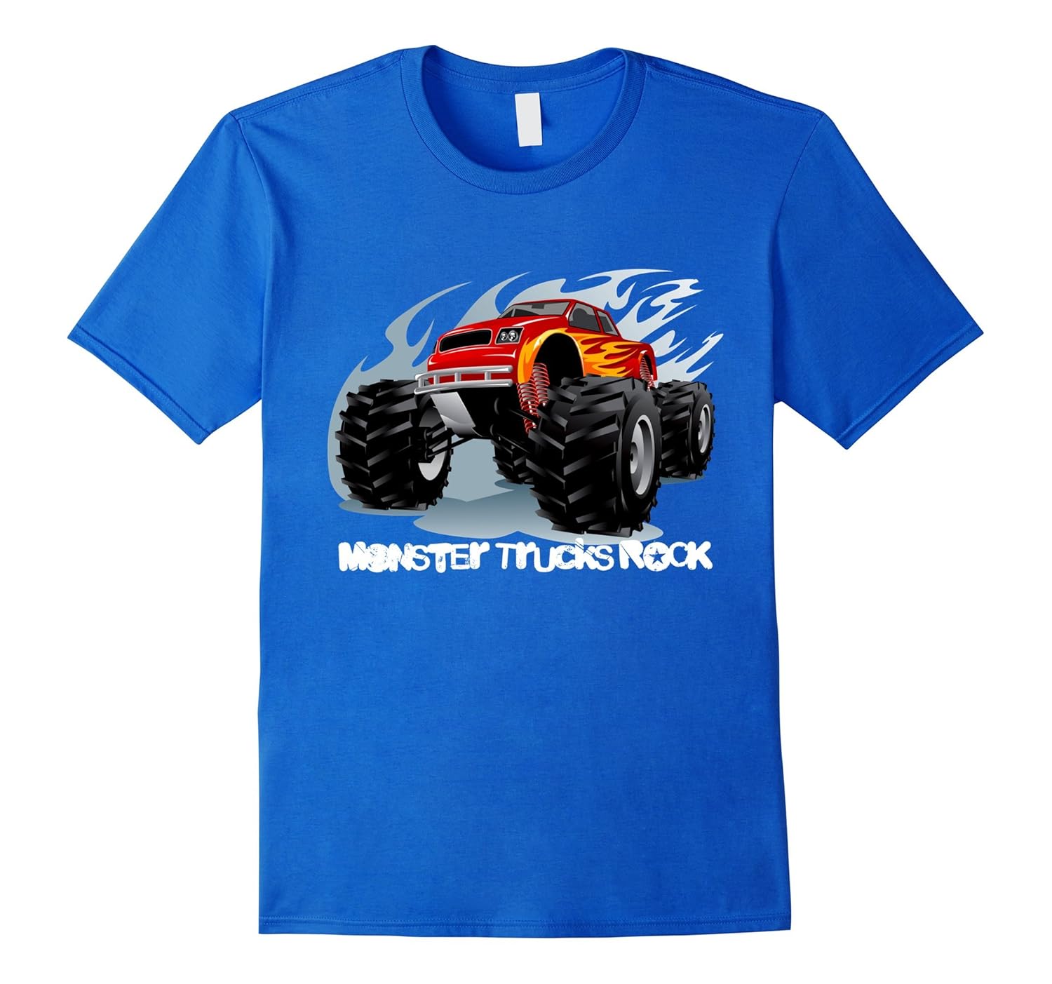 Monster Trucks Rock TShirt for Kids Boys MensTD Teedep