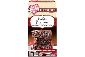 XO BAKING Gluten Free Fudge Brownie Mix 481g