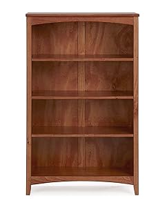 Camaflexi SHK355 Shaker Style Bookcase, 48", Brown