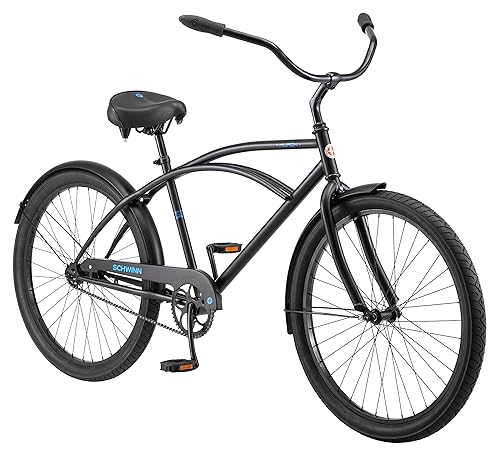 Schwinn Huron Cruiser Bike, 26 Inch Bike for Women and Men