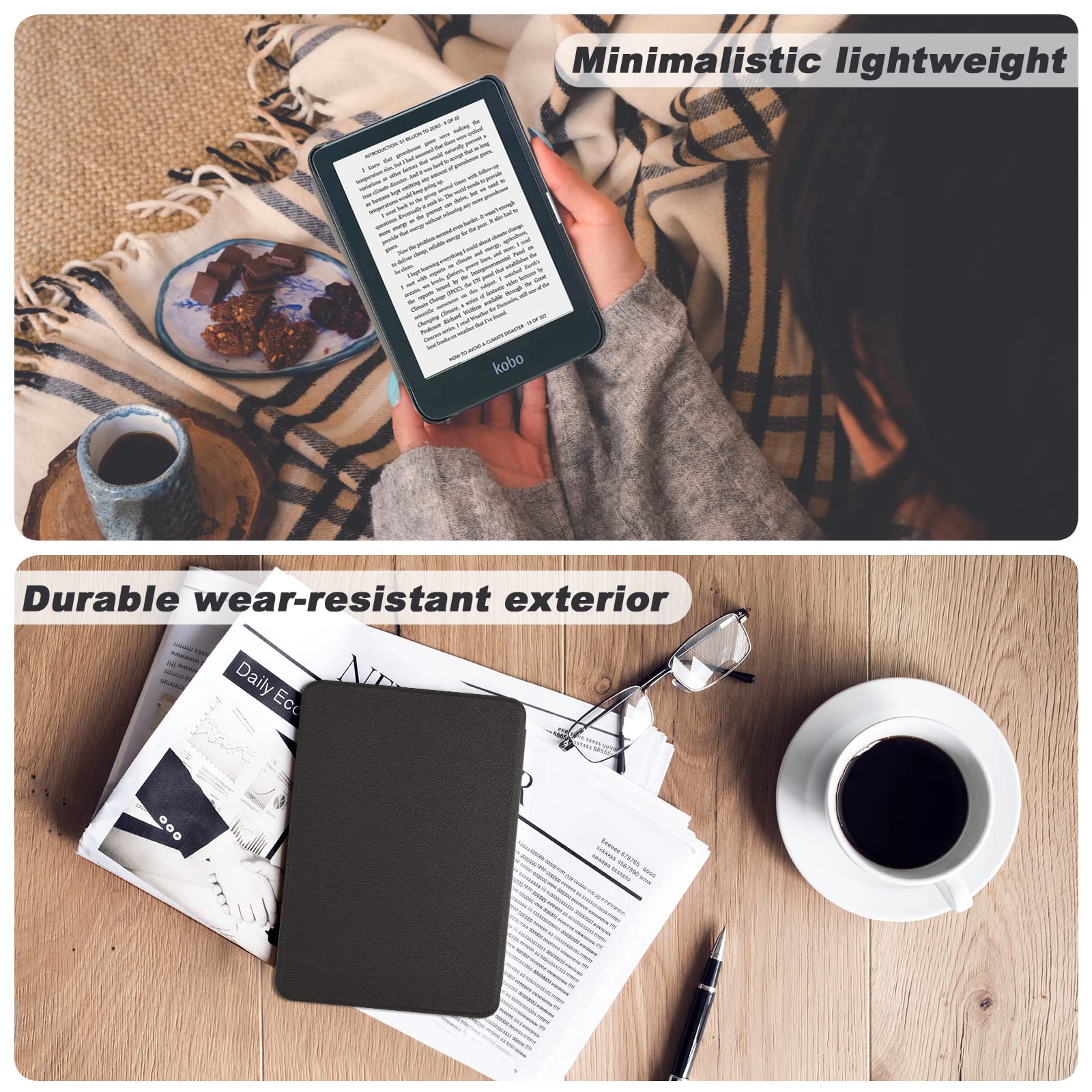 DMLuna Case for Kobo Clara BW (Model N365) / Clara Colour (Model N367) / Clara 2E 6