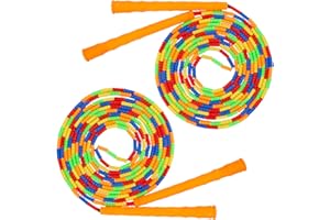 Supertrip Double Dutch Jump Rope Soft Beaded Jump Rope Long Jump Rope 16 FT, Jump Ropes For Women Adult Kids Adjustable Skipp