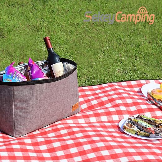 Sekey Bolsa Térmica 24L, Bolsa Nevera portátil, Bolsa de Picnic ...