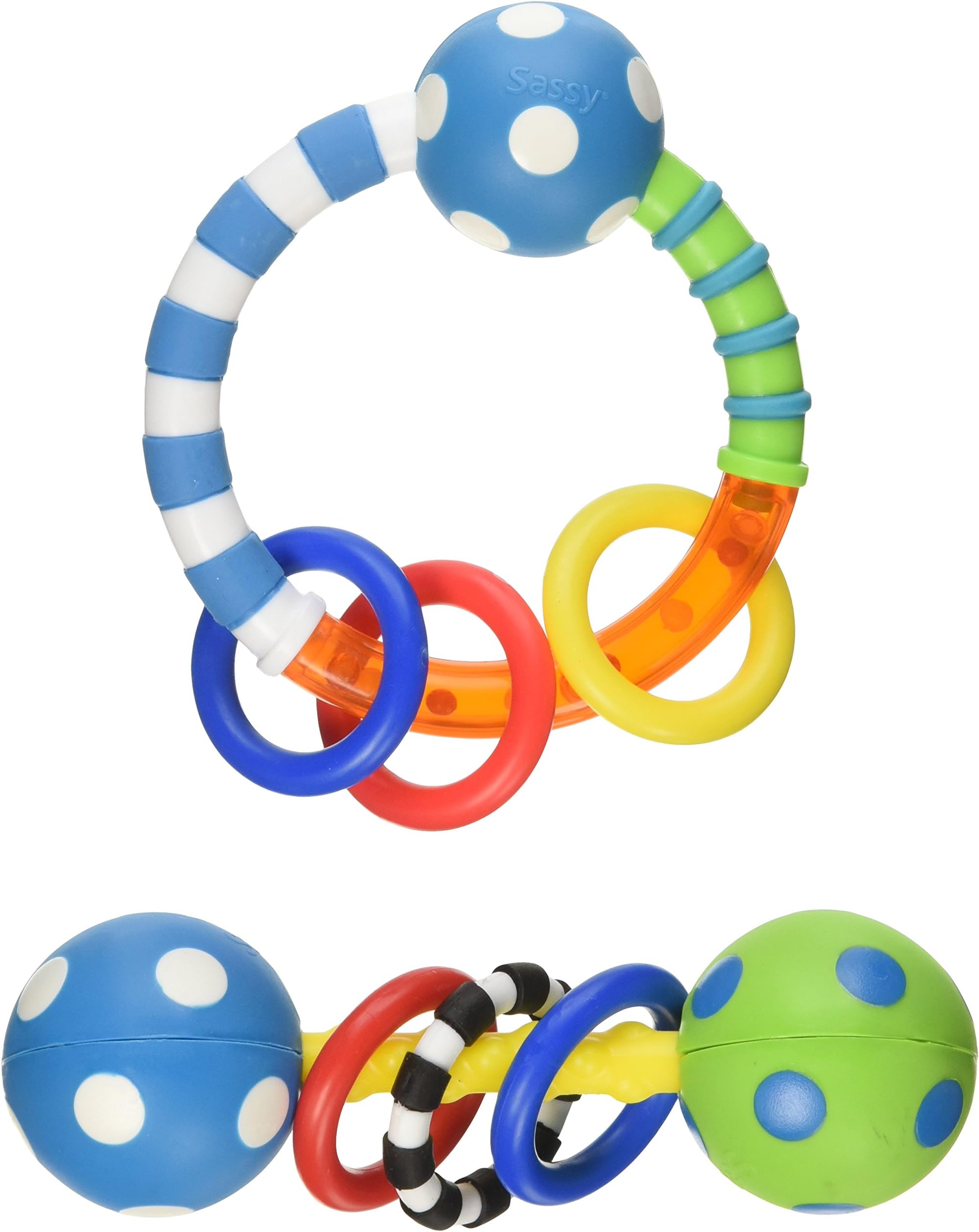 Hamacher Sassy My First Rattles (Blue)