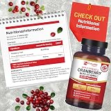 PH PROWISE Healthcare Triple Strength Cranberry 30000mg Vitamin C 180 Tablets view 2