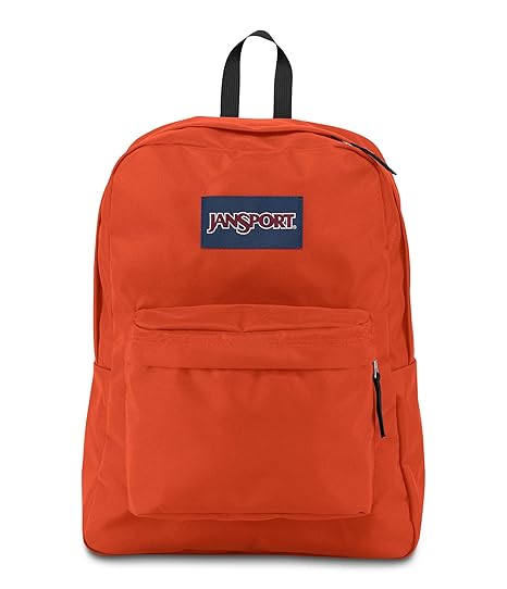 JanSport Superbreak Backpack (Cherry Tomato)