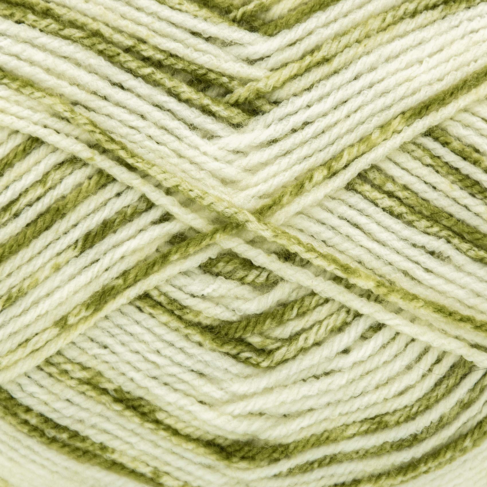 King Cole 1944506 Stripe DK Green Stripe Yarn - 290M, 100g