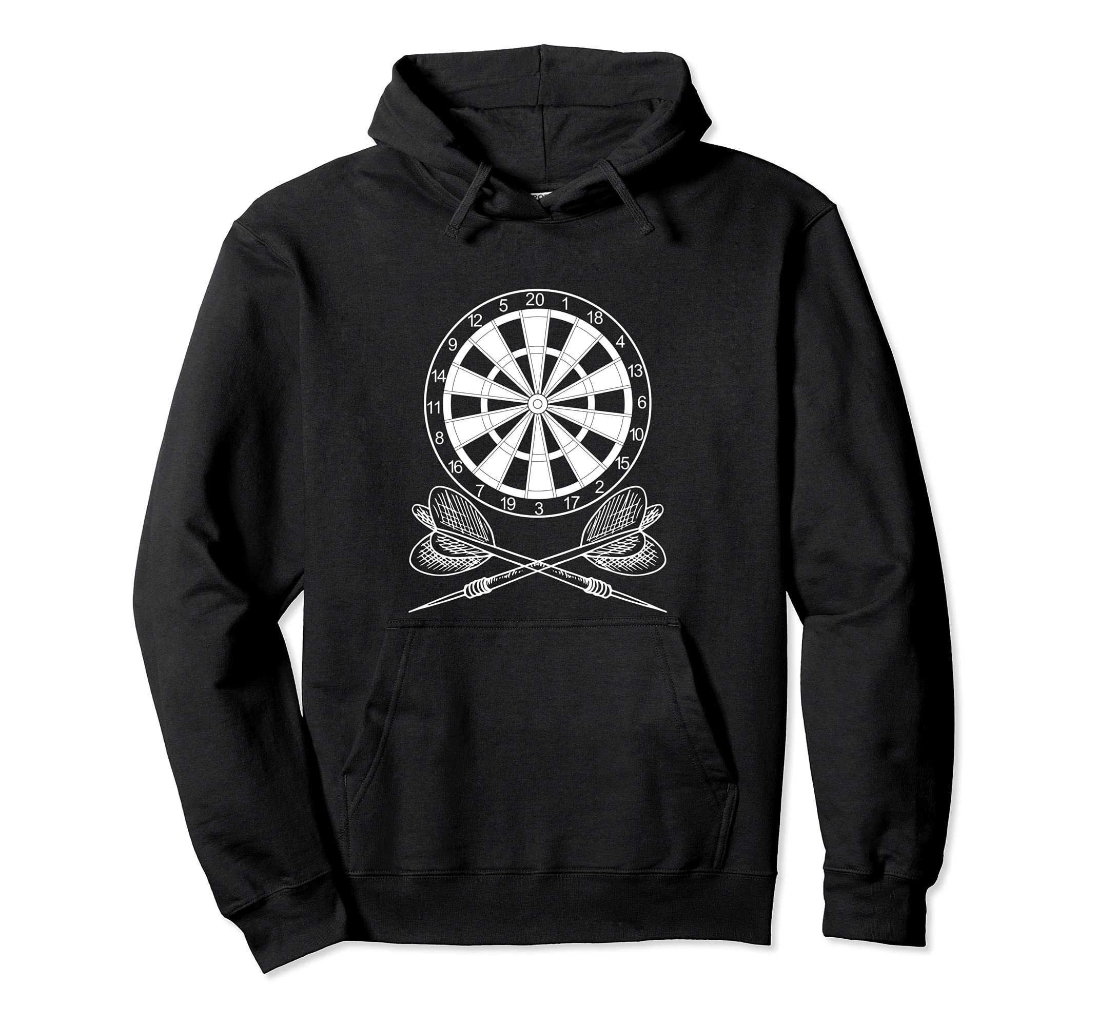 One Hundred Eighty Dart Darts Triple 20 Dartboard Darten 180 Pullover Hoodie
