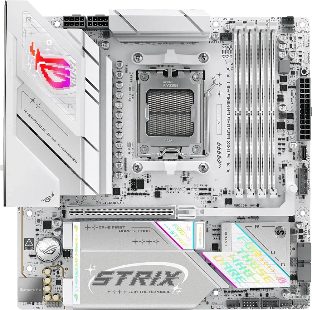ASUS ROG STRIX B850-G GAMING WIFI AM5 Micro ATX Motherboard