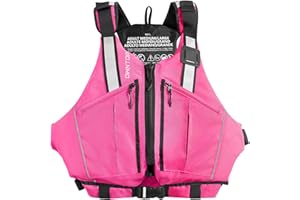 Owntop Swim Vest for Adults | Unrestricted Arm Movement | Extra-Large Pockets | Super-Thin | Kayak, Boating, Fishing