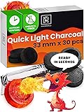 30 pcs Charcoal Tablets for Incense - Hookah