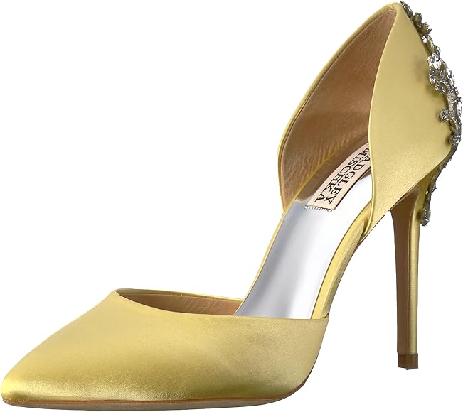yellow pumps amazon