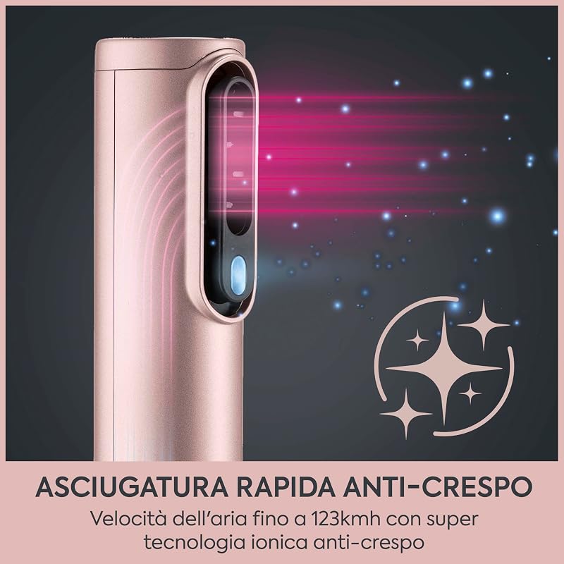 Air Wand, Asciugacapelli, Piastra Lisciante, Styler e diffusore