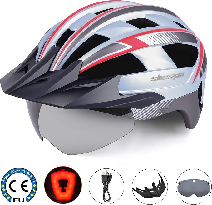 Shinmax Casque de vélo de Route Route CPSC Safety Standard/Casque