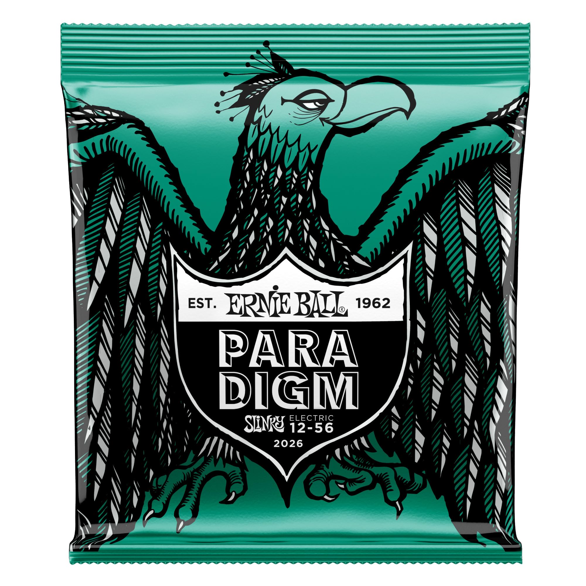 Ernie Ball Not Even Slinky Paradigm Electric Guitar Strings - 12-56 Gauge