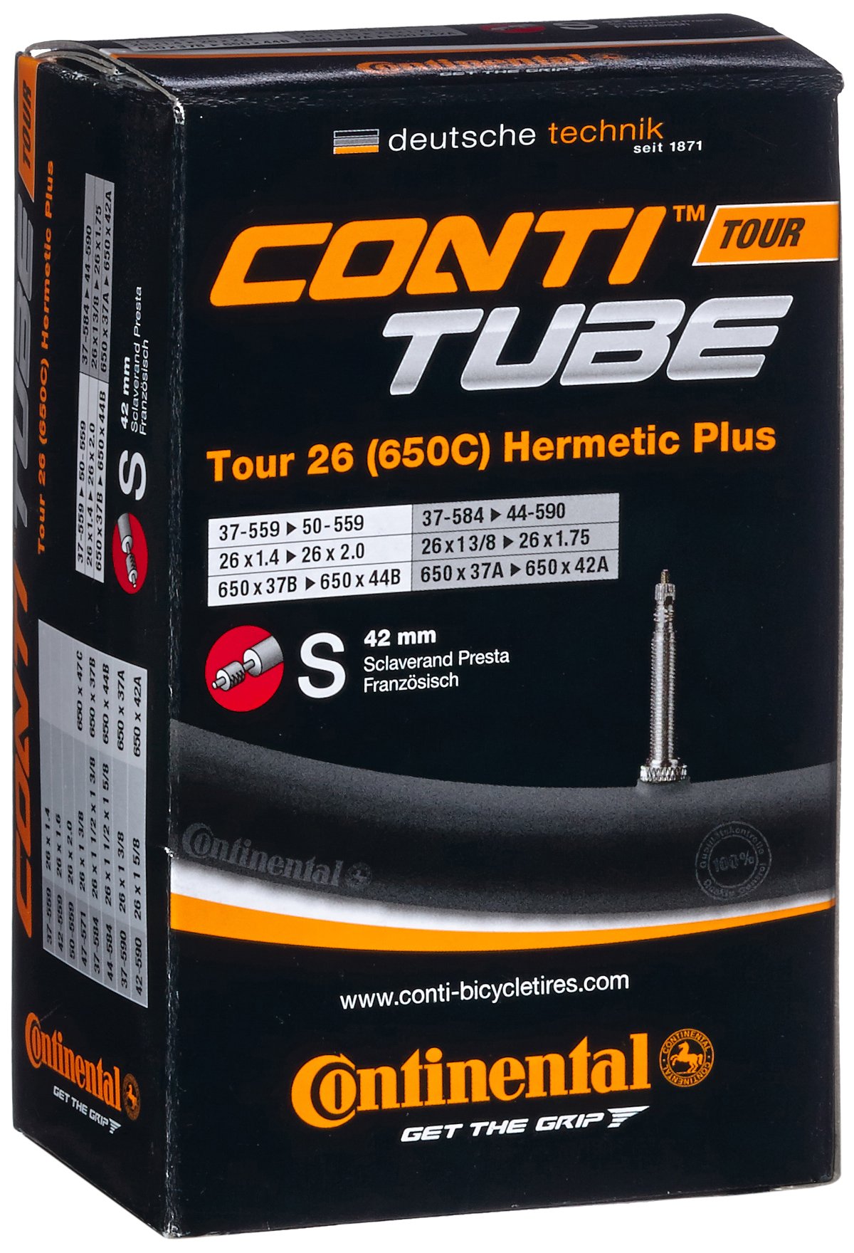 Continental Unisex's 01822710000 Bike Parts, Other, [37-559->47-597]