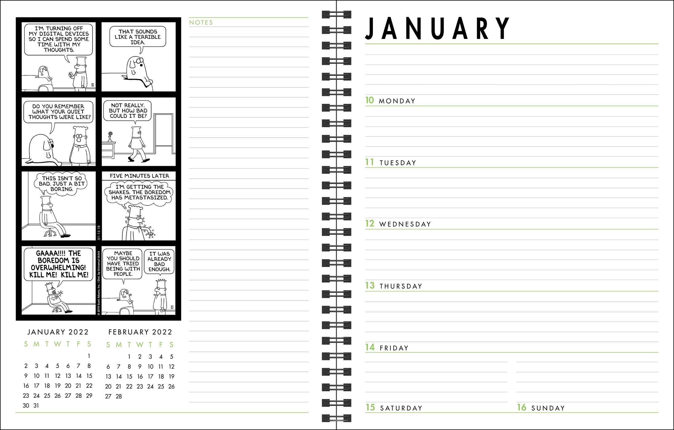 Dilbert Calendar 2022 Dilbert 2022 Monthly/Weekly Planner Calendar: Amazon.co.uk: Adams, Scott:  9781524863487: Books