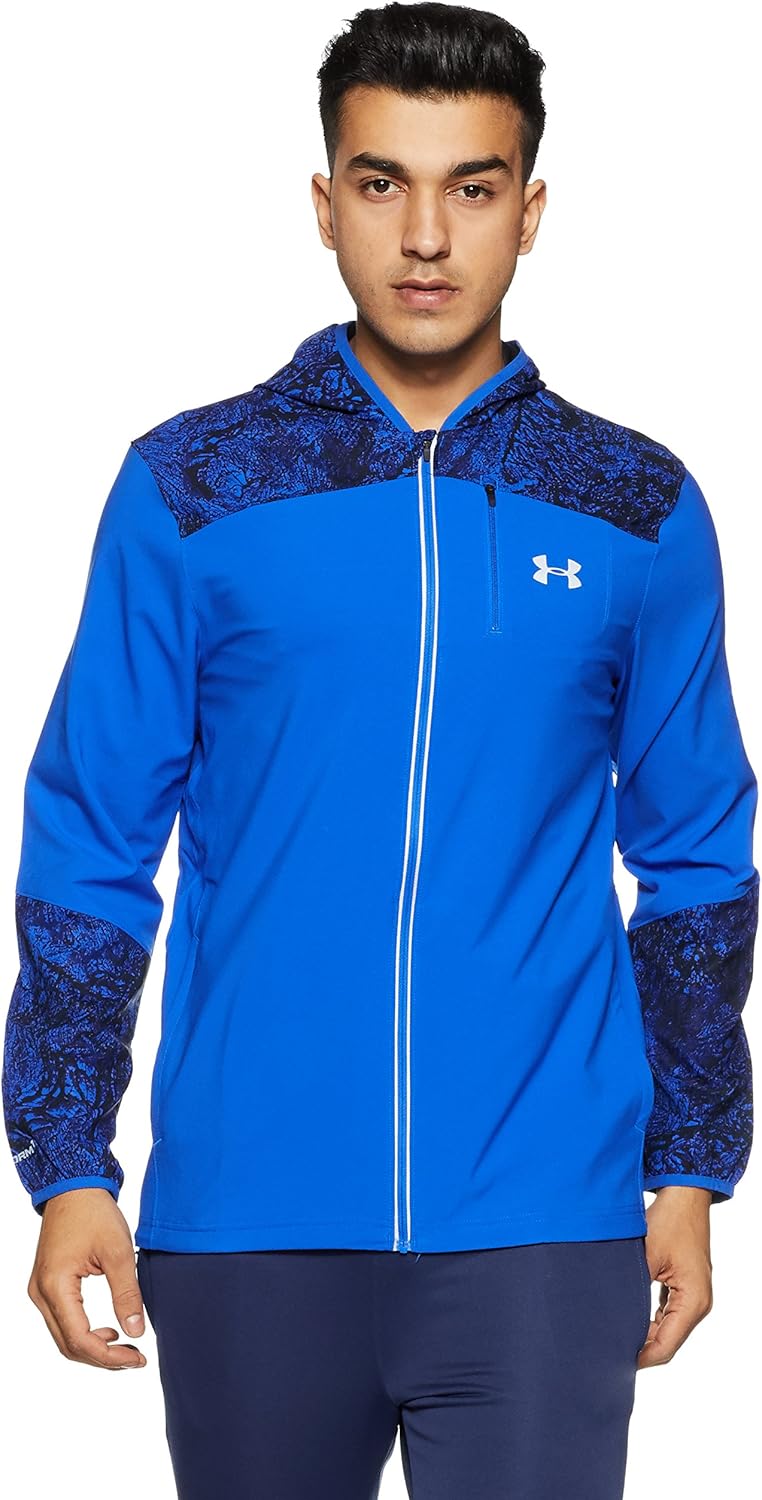under armour storm printed jacket