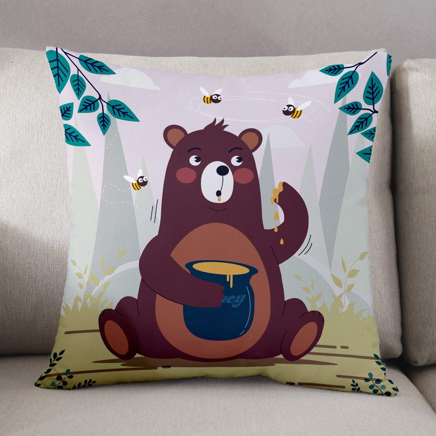 Bonamaison Decorative Cushion Cover, Multicolor, 45 x 45 cm