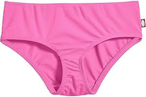 City Threads Girls Swim Bikini Bottom - UPF 50+ Sun Protection, Soft, Comfortable, Durable, Made in USA