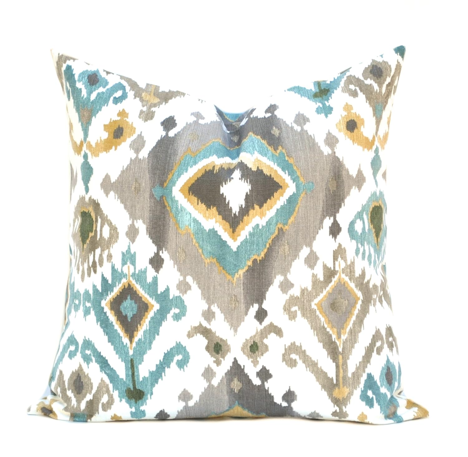 Amazon Com One Ikat Pillow Covers 20 Cushion Decorative Throw