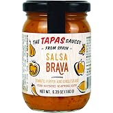 "The Tapas Sauce" Salsa Brava ( Tomato, Pepper and Chilli Sauce) ) Jar of 6.35 oz ( 180 g) (Pack of 1)