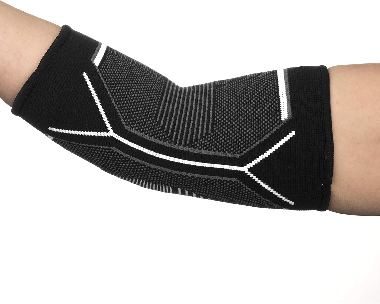 Kunto Fitness Elbow Brace Compression Support Sleeve (Shipped From USA) for Tendonitis, Tennis Elbow, Golf Elbow Treatment - Reduce Joint Pain During Any Activity!: Sports & Outdoors