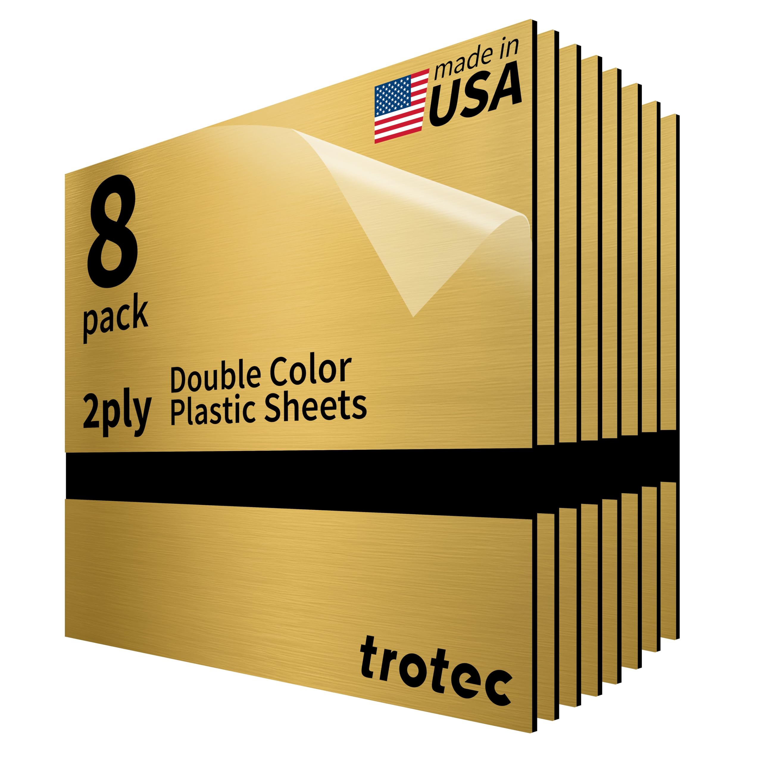 Trotec TroLase Metallic Plus | 8 Pcs | 12" x 12" x