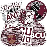 Desert Cactus Alabama A&M University Sticker Bulldogs AAMU Sticker Vinyl Decals Laptop Water Bottle Car Scrapbook (T2 HBCU-C)
