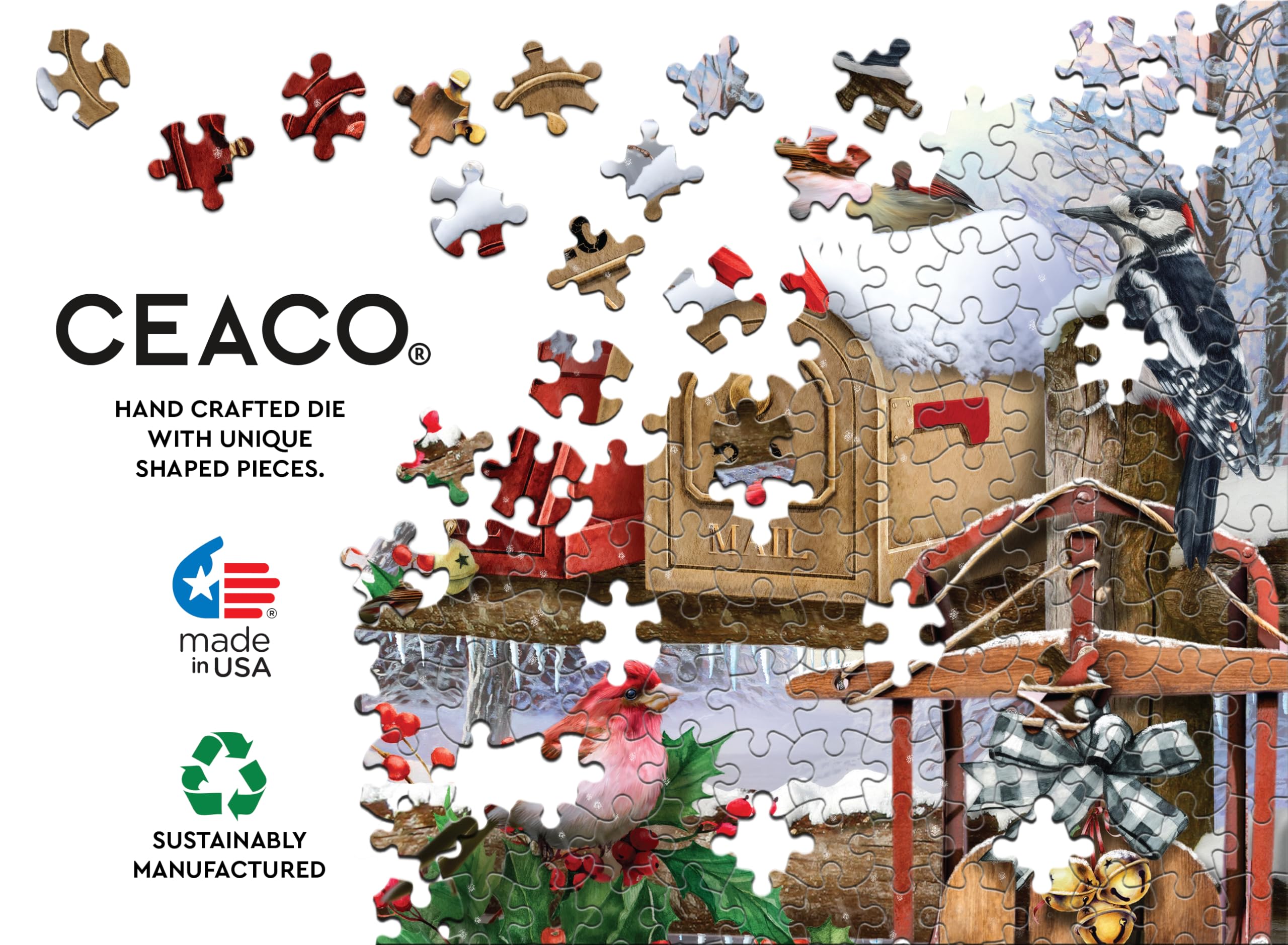 Ceaco - Winter's Promise - 300 Oversized Piece Jigsaw Puzzle
