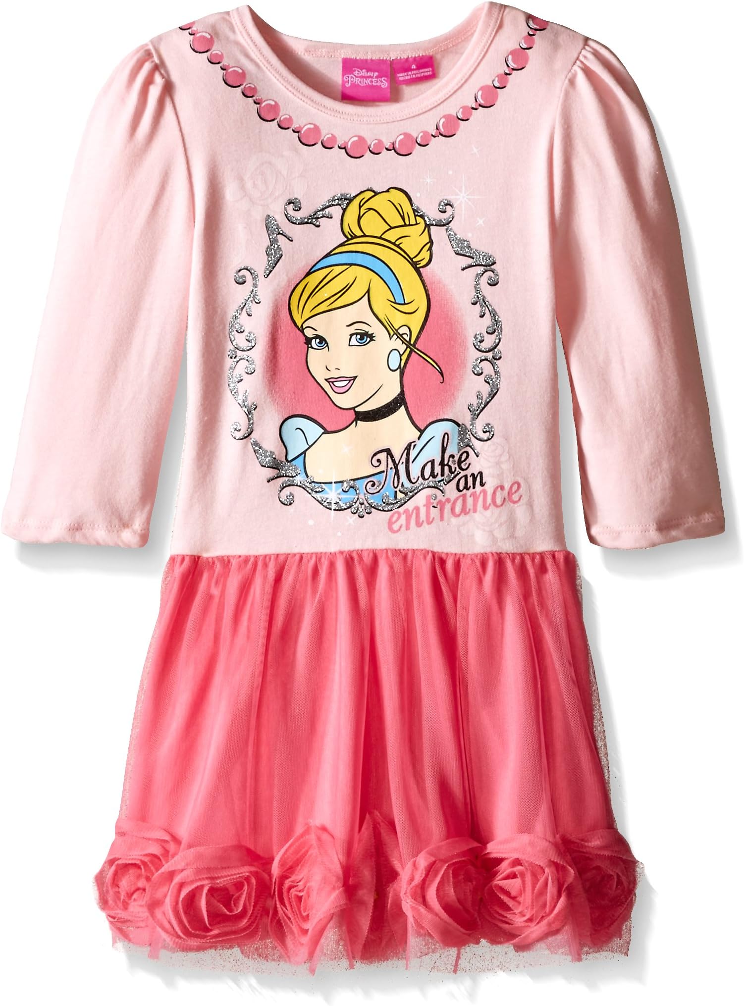 Disney Girls' Cinderella Tulle Skirt Dress